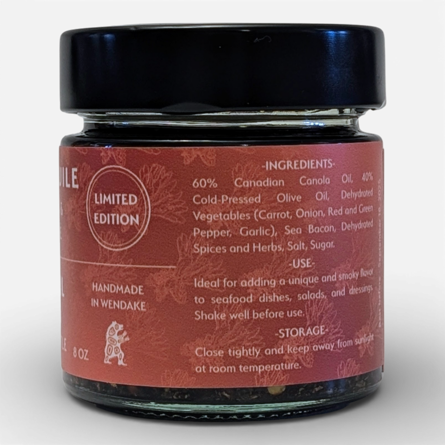 Croustid'huile Bacon de mer et chipotle fumé à l'érable - 212ml - ÉDITION LIMITÉ