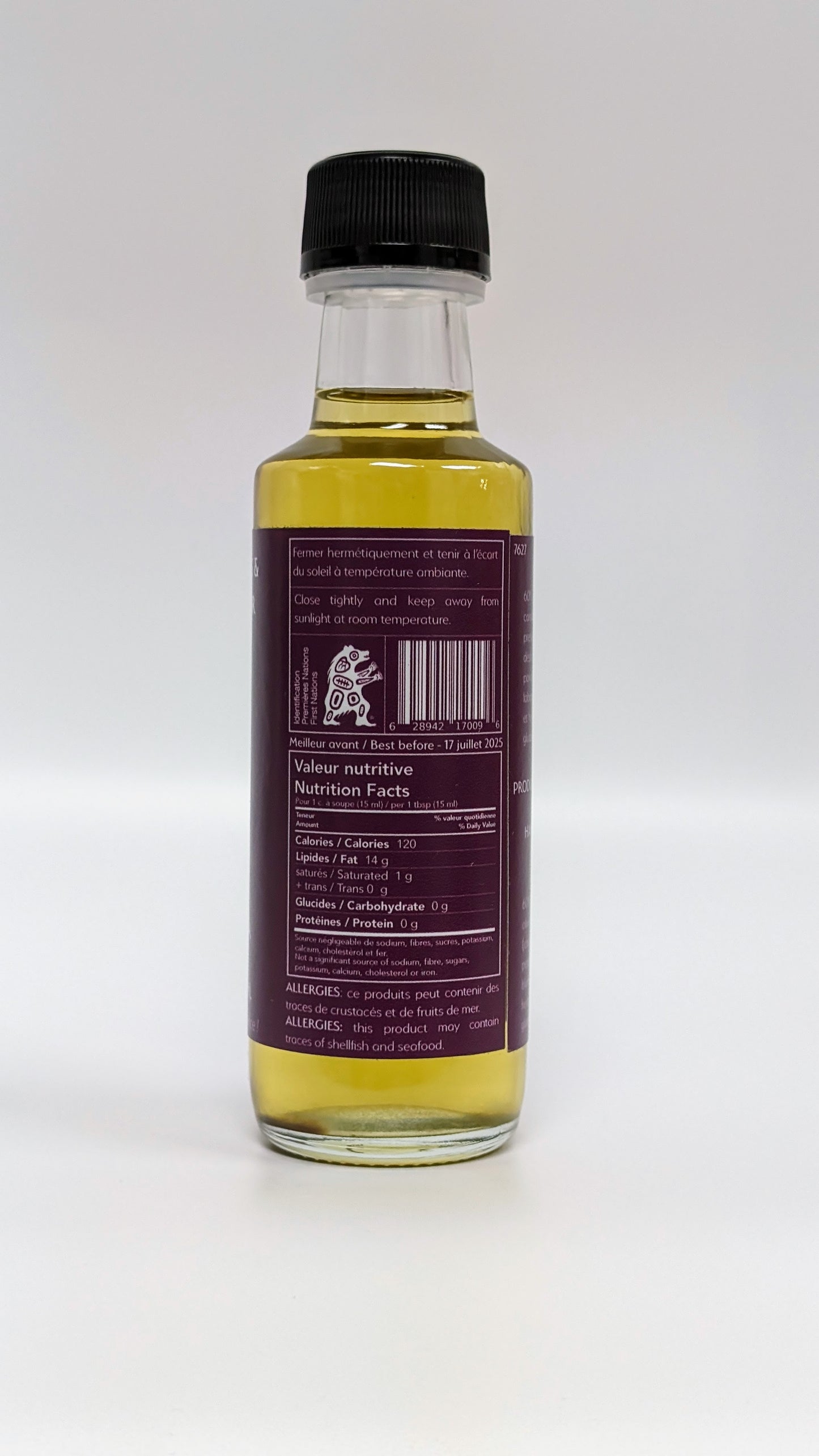 100 ml - Huile Bleuets sauvages et thé du labrador