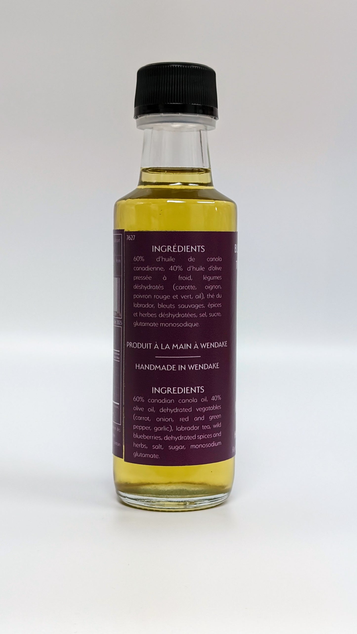 100 ml - Huile Bleuets sauvages et thé du labrador
