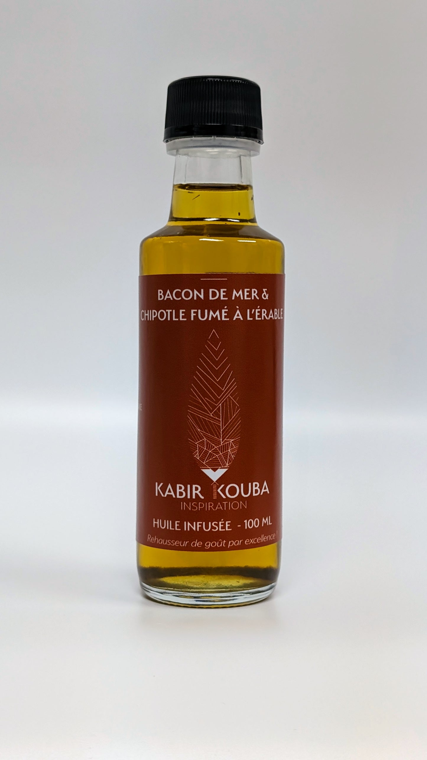 100ml - Huile Bacon de mer et Chipotle fumé à l'érable