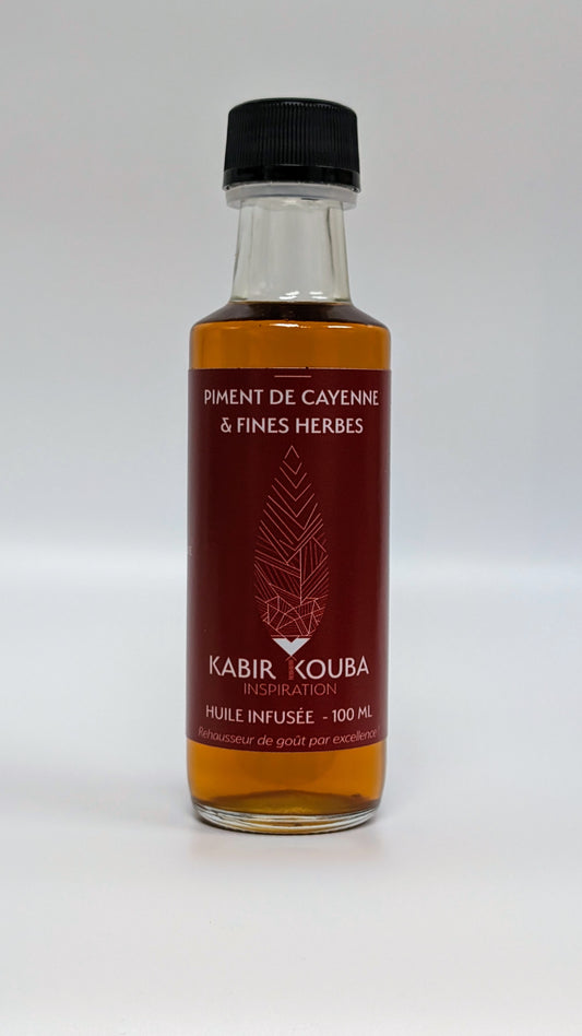 100ml - Huile Cayenne et fines herbes