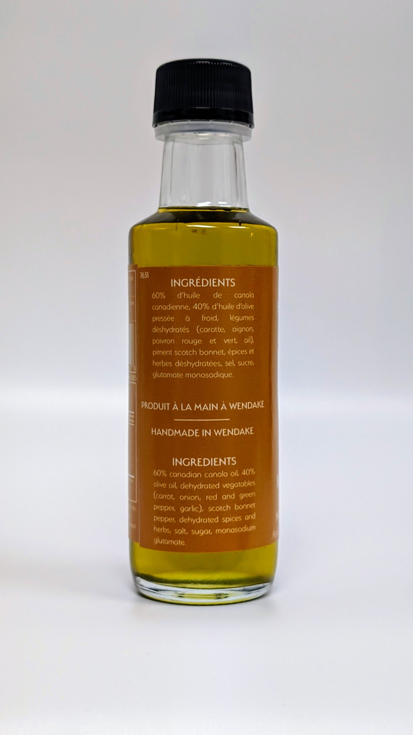 100 ml Huile - Épicée - Piment Scotch Bonnet
