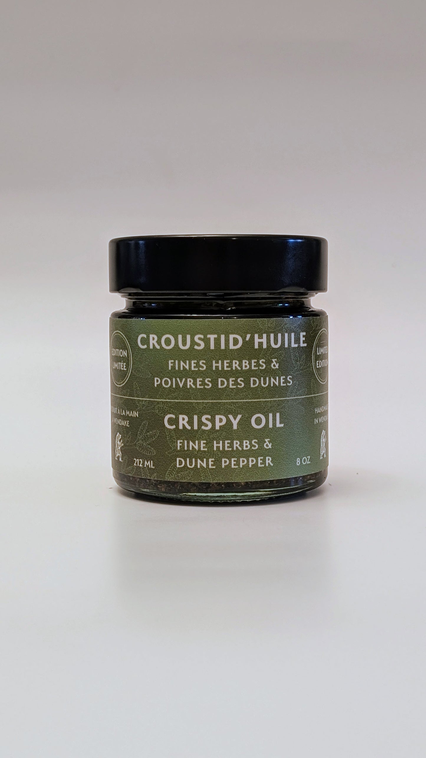 Croustid'huile Fines herbes et poivre des dunes - 212 ml - ÉDITION LIMITÉ
