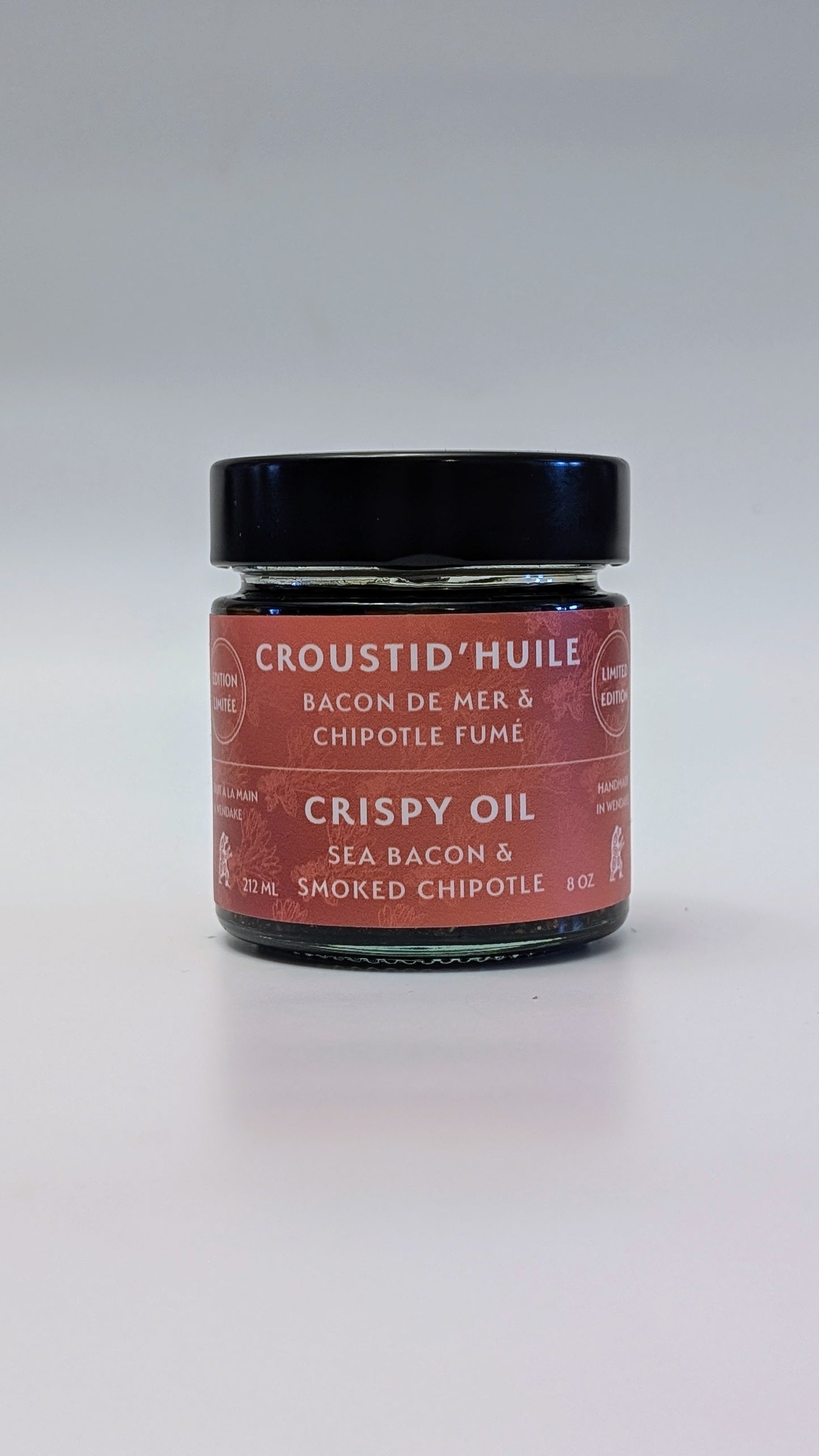 Croustid'huile Bacon de mer et chipotle fumé à l'érable - 212ml - ÉDITION LIMITÉ