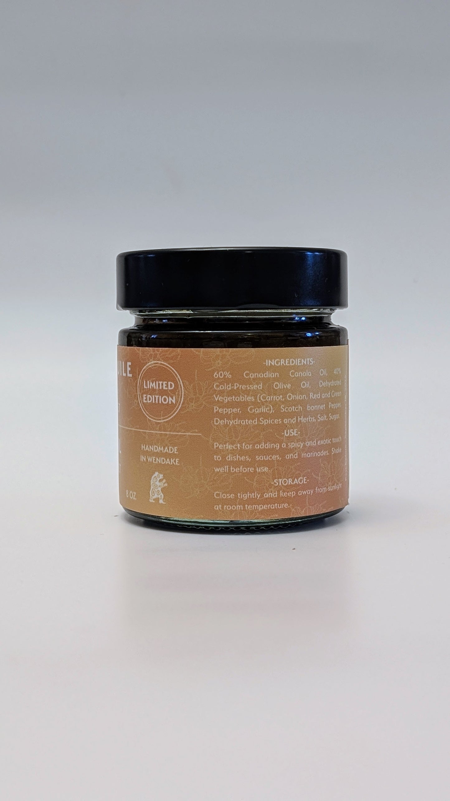 Croustid'huile Piment Scotch Bonnet - 212ml - ÉDITION LIMITÉ