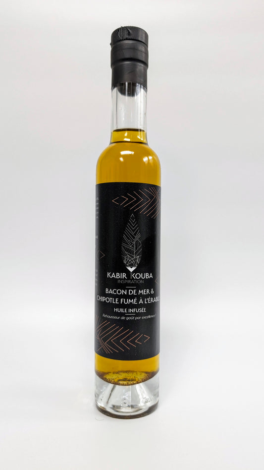 200ml - Huile - Maritime - Bacon de mer et chipotle fumé au bois d'érable