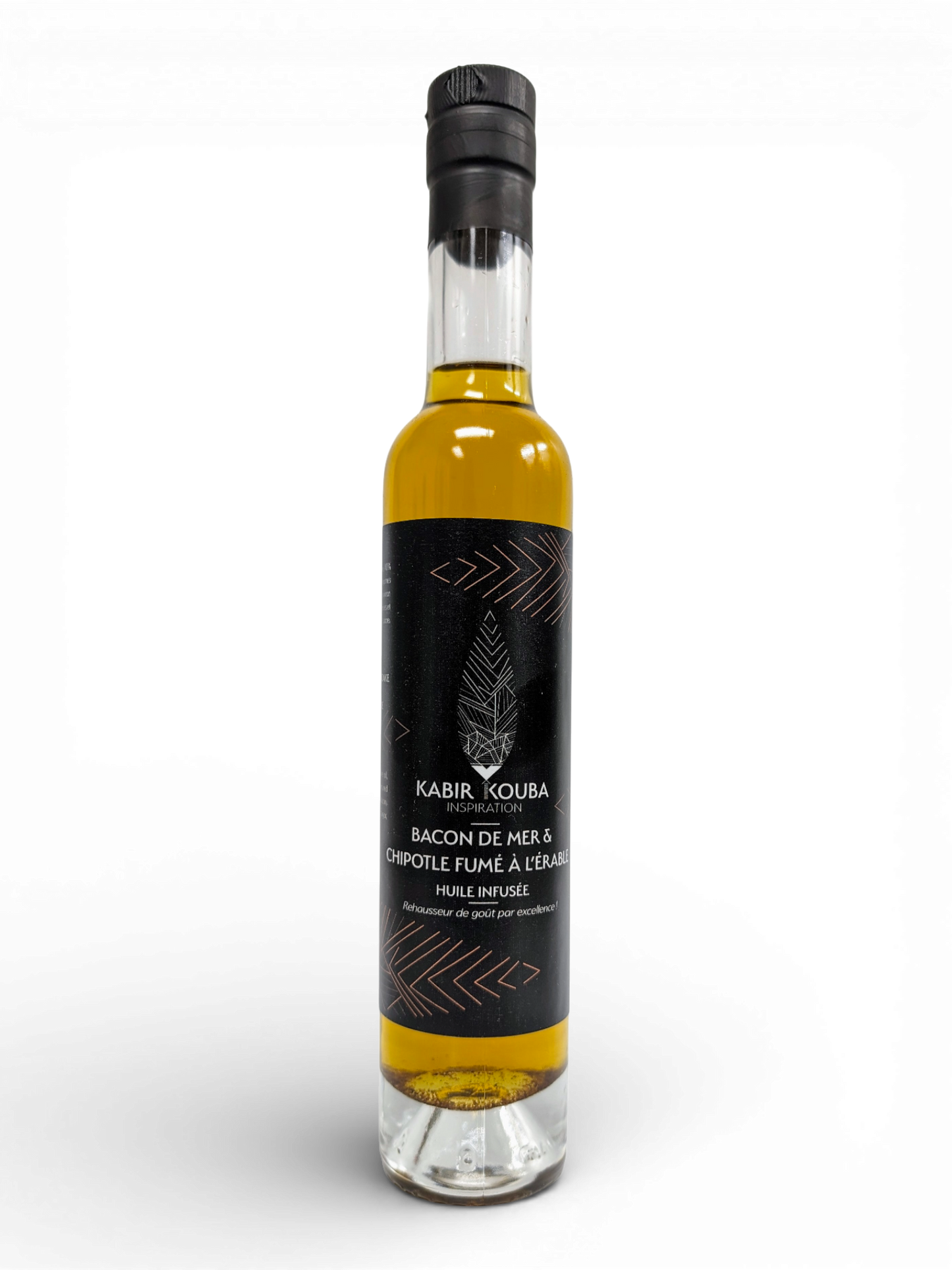 Huile Maritime Bacon de mer et Chipotle fumé au bois d'érable - 200 ml