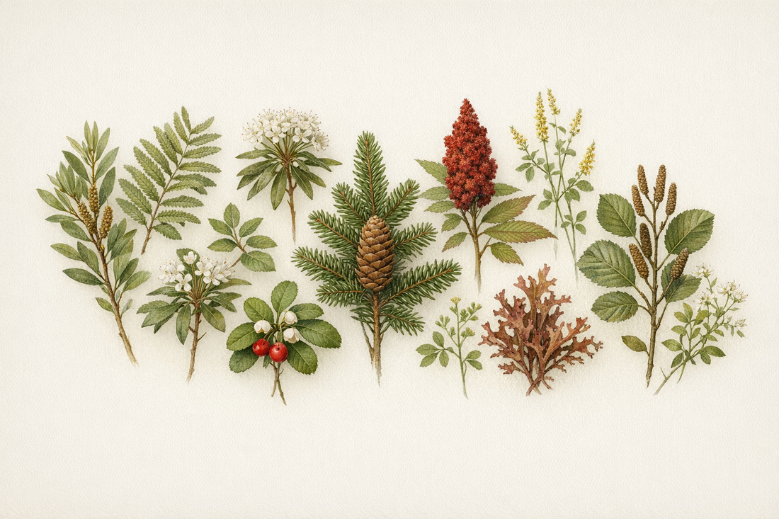 10 aromates boréaux à utiliser en cuisine nordique québécoise