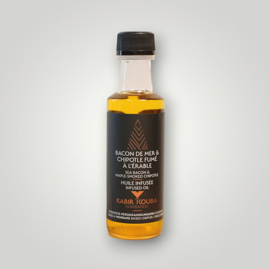 Huile Maritime Bacon de mer et Chipotle fumé au bois d'érable - 100 ml