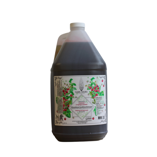 Sirop Boréal Myrique Baumier et Framboise - 3,75 L