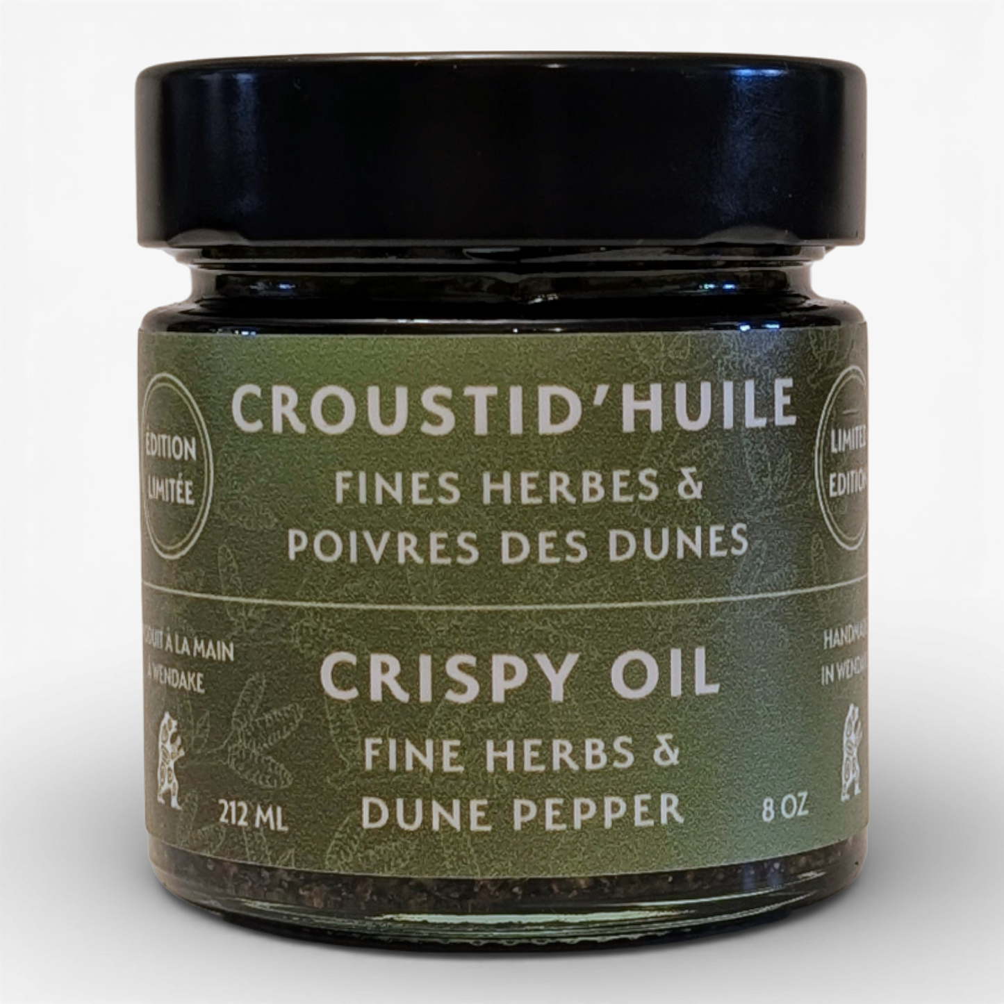 Croustid'huile Fines herbes et poivre des dunes - 212ml - ÉDITION LIMITÉ