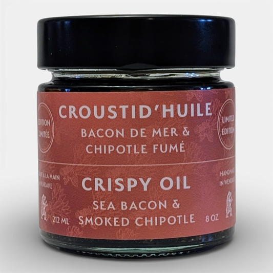 Croustid'huile Bacon de mer et chipotle fumé à l'érable - 212ml - ÉDITION LIMITÉ