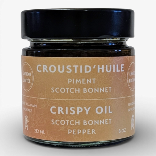 Croustid'huile Piment Scotch Bonnet - 212ml - ÉDITION LIMITÉ