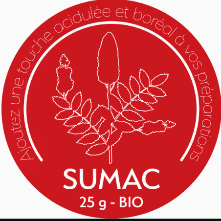 Sumac - 25g 1ère qualitée - Kamouraska