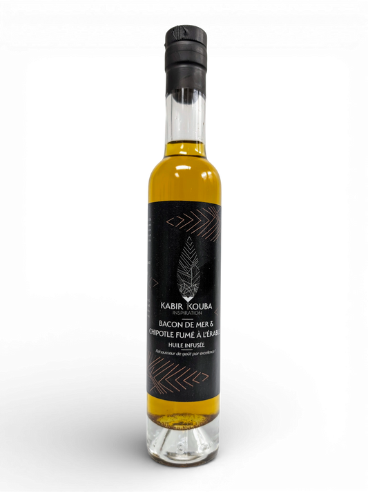 200ml - Huile - Maritime - Bacon de mer et chipotle fumé au bois d'érable