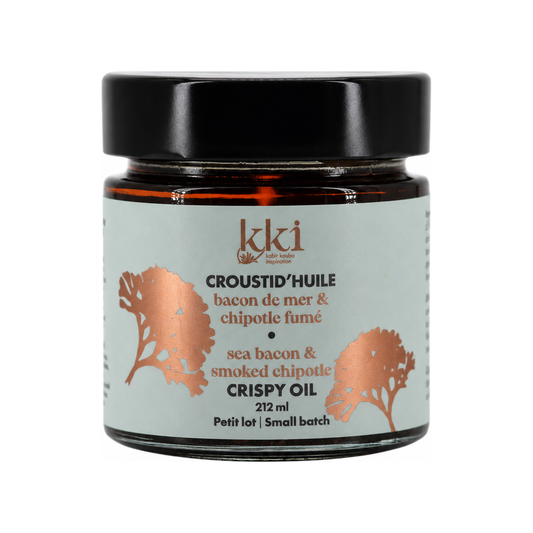 Croustid'huile Bacon de mer et Chipotle fumé 212 ml – Kabir Kouba Inspiration