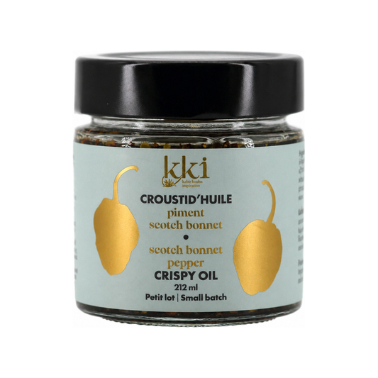 Croustid'huile Piment Scotch Bonnet 212 ml – Kabir Kouba Inspiration
