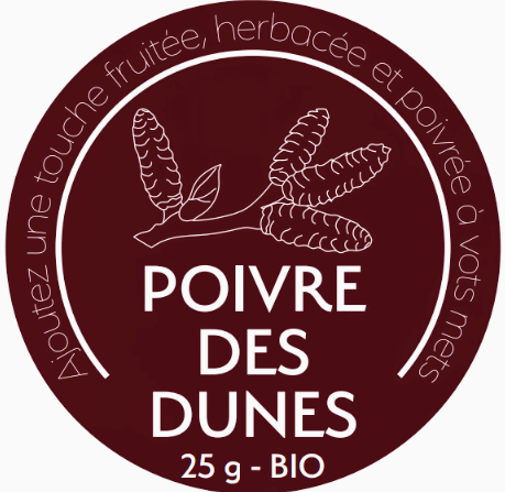 Poivre des dunes - en vrac - 12g -