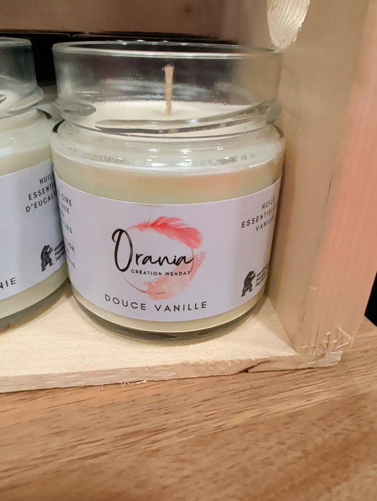 Bougie douce vanille