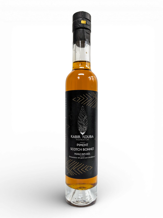 200ml - Huile - Épicée - Piment Scotch Bonnet